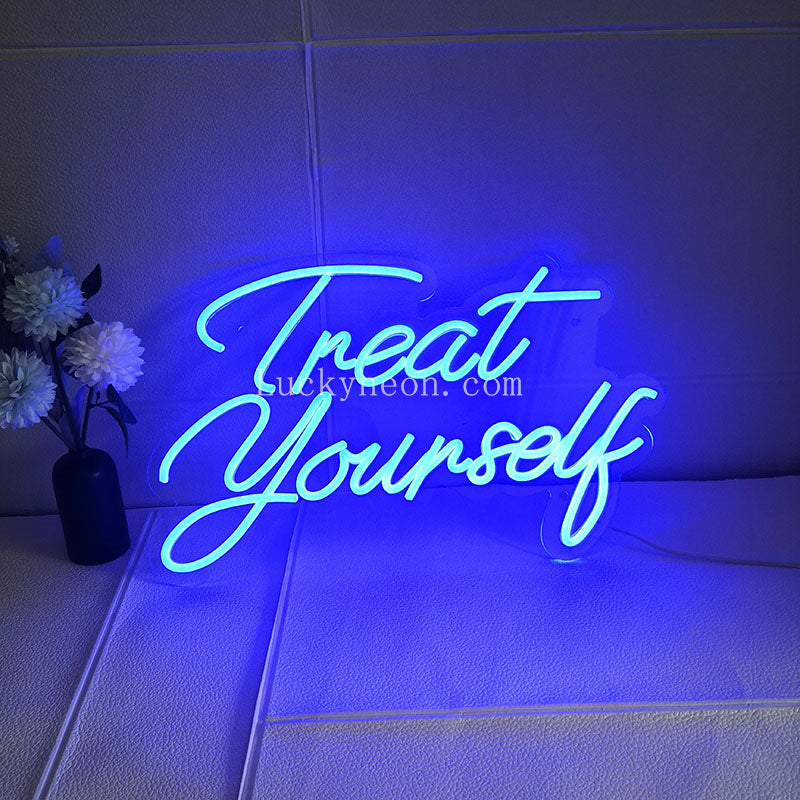 Treat Yourself - LED Neon Sign 4 Versions