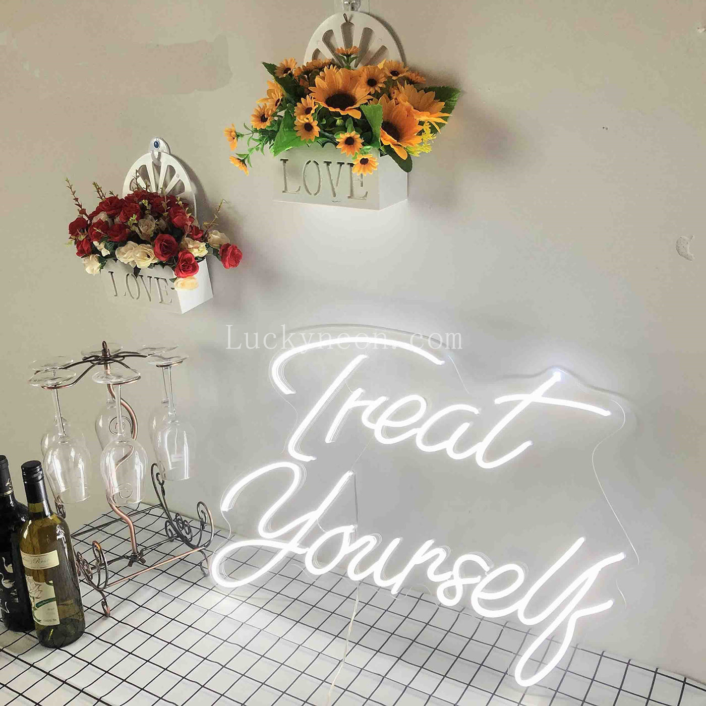 Treat Yourself - LED Neon Sign 4 Versions