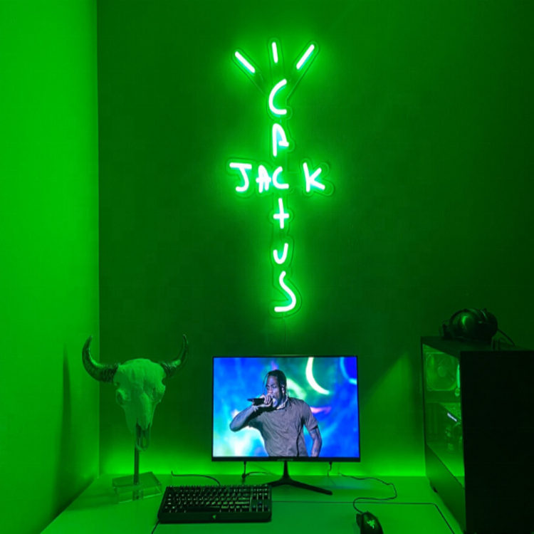 travis scott Neon Sign