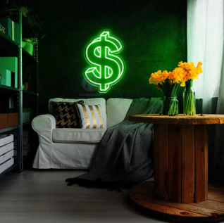 US Dollar - LED Neon Sign