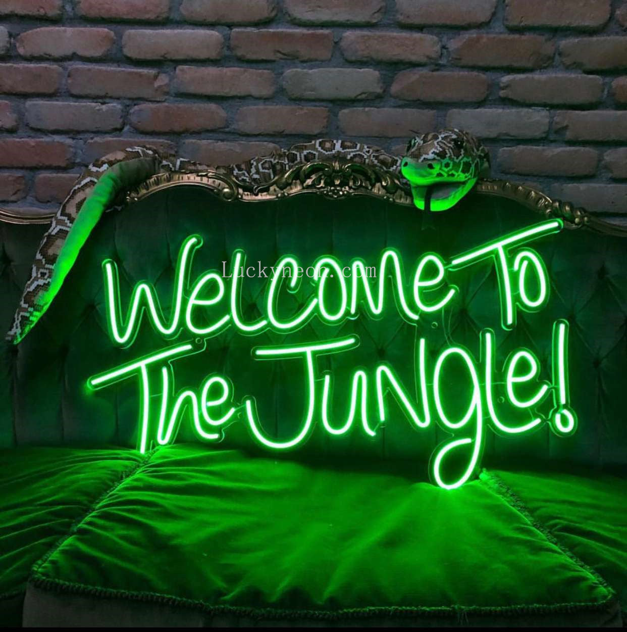 Welcome to the jungle - LED Neon Sign