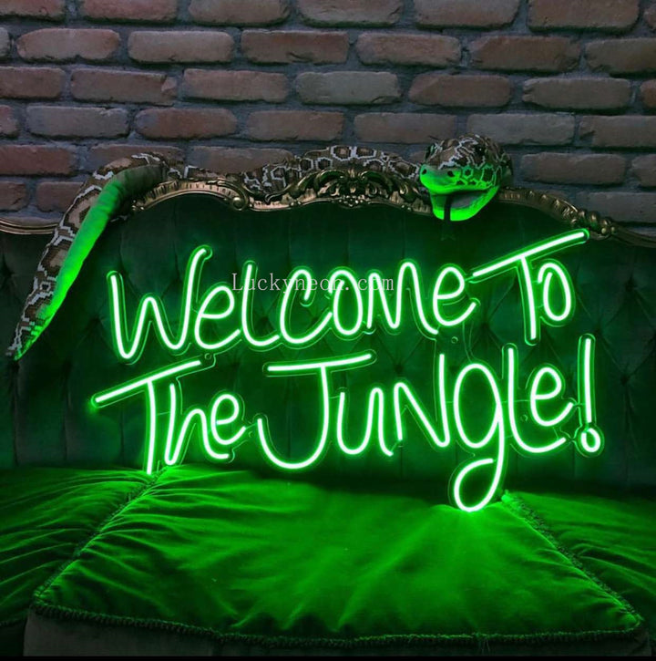 Welcome to the jungle - LED Neon Sign – LUCKYNEON