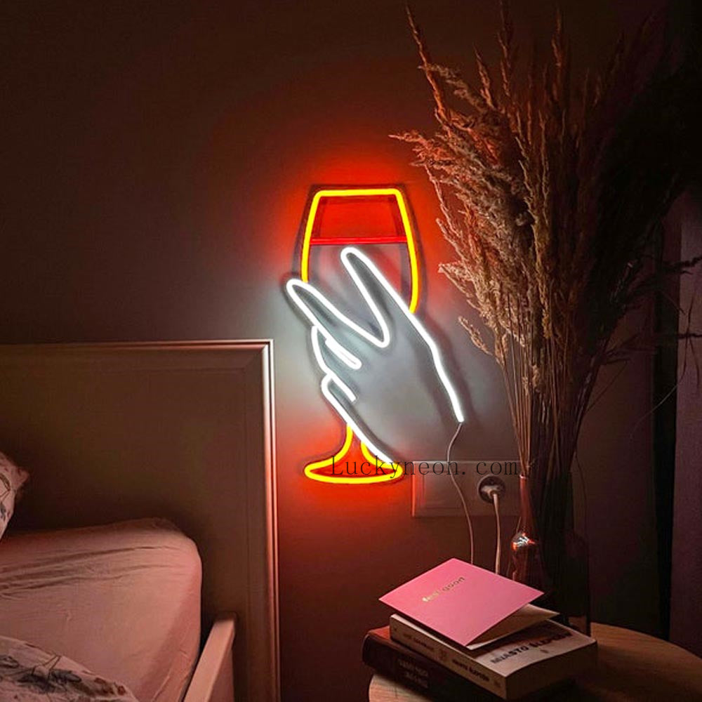 Wine - LED Neon Sign