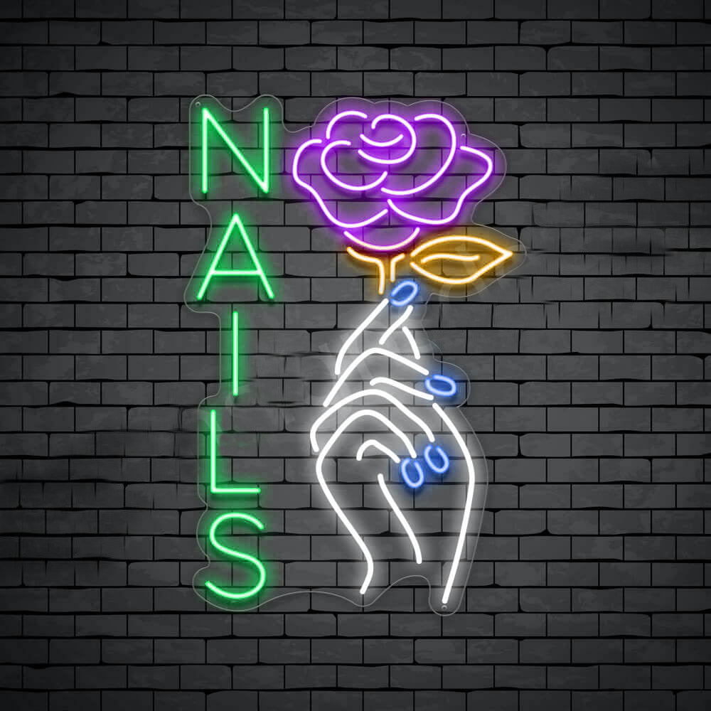 Nails - LED neon sign