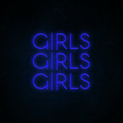 Girls Girls Grils neon sign for house decoration and party decoration custom neon sign