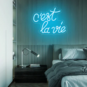 c'est la vie- LED Neon Signs