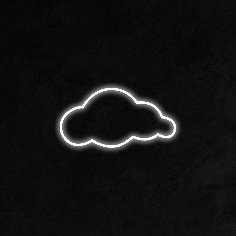 Bedroom Cloud Neon Sign, Nursery Decor, Teenager Boho Room Decor, Kids Night Light