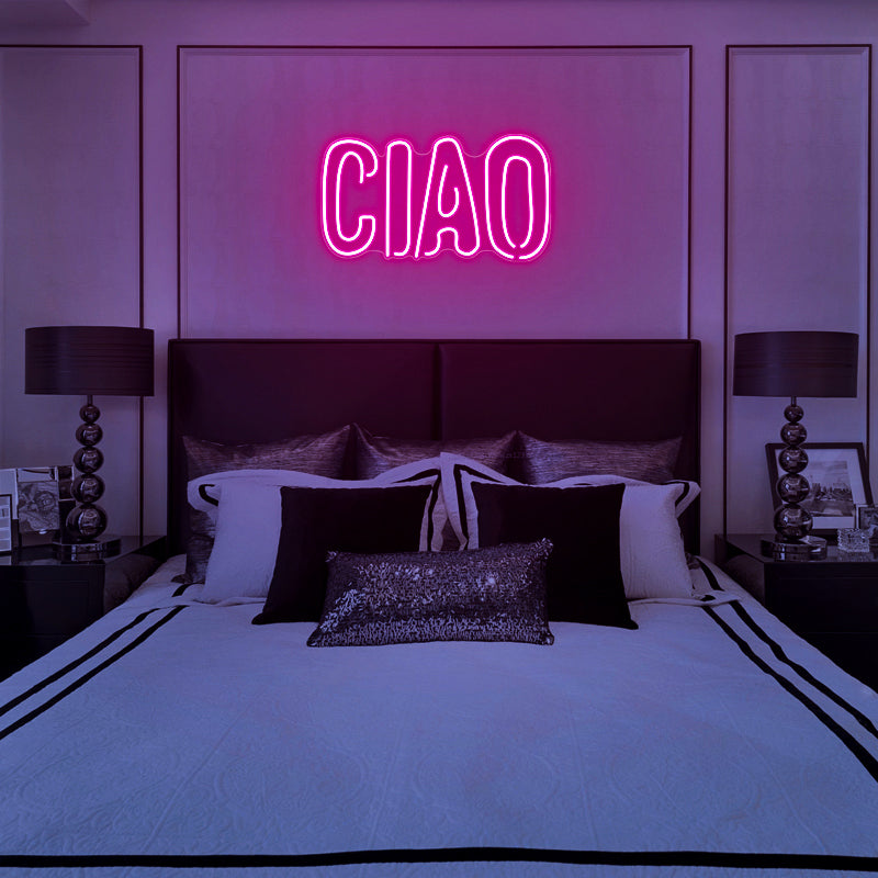 CIAO Neon Sign