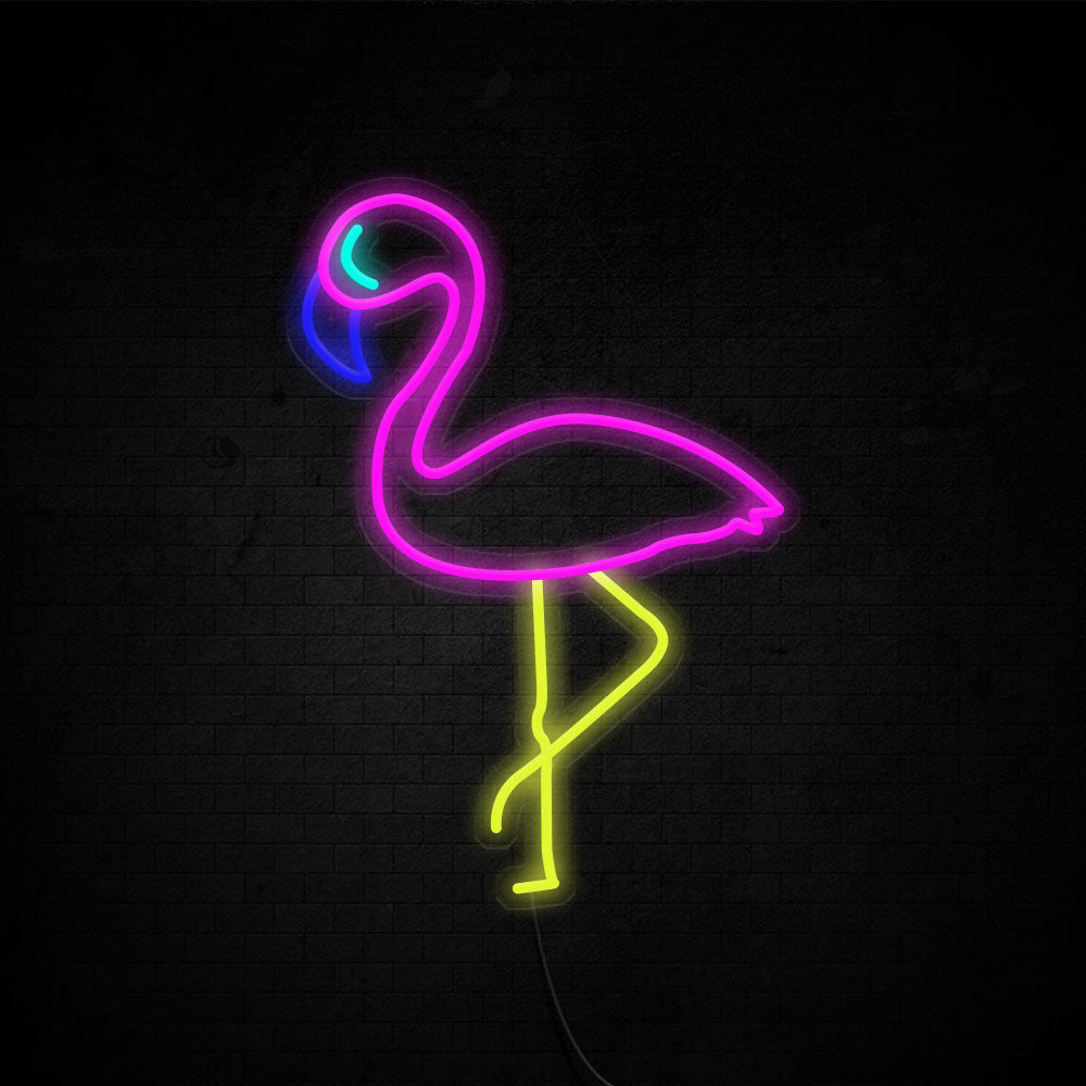 Flamingo neon wall light discount
