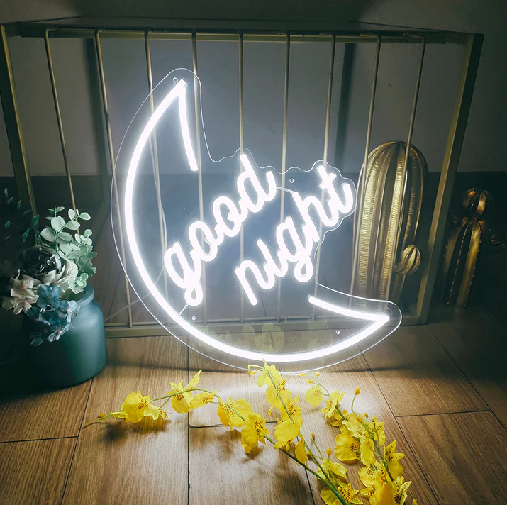 good night moon- LED Neon Signs