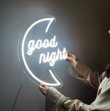 good night moon- LED Neon Signs