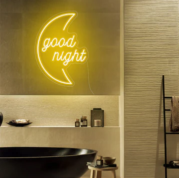 good night moon- LED Neon Signs