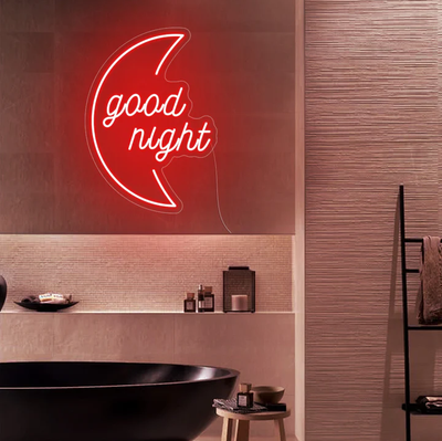 good night moon- LED Neon Signs