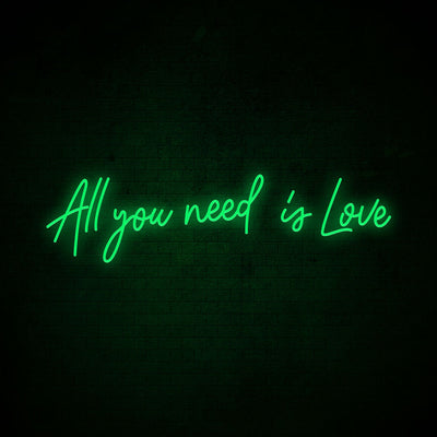 All You Need Is Love Wedding Led Neon Sign