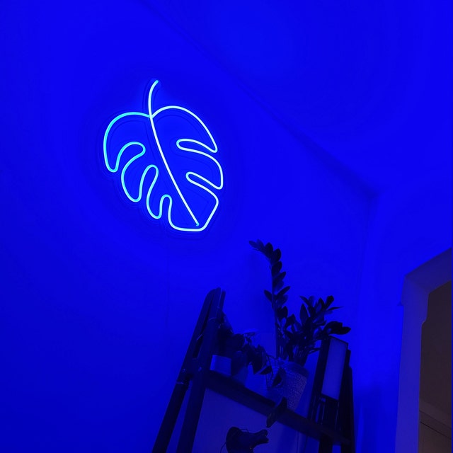 Monstera Leaf - LED Neon Sign