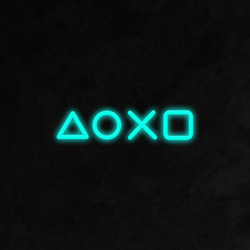 LED Flexi neon PlayStation logo 