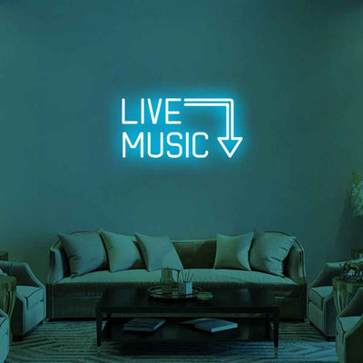 Live Music Neon Signs for bar