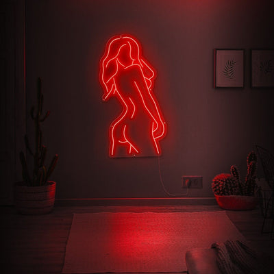 Lady Pose - LED Neon Sign