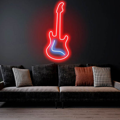 Guitar Neon Sign