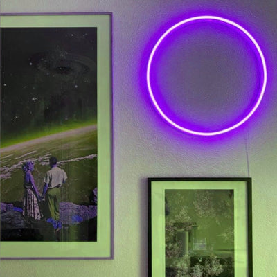 Circle Neon Sign | Circle Neon Light | Circle LED Sign 