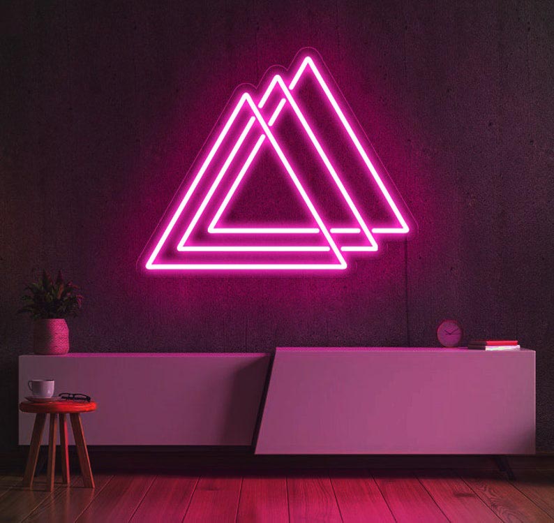 Triangle Neon Sign