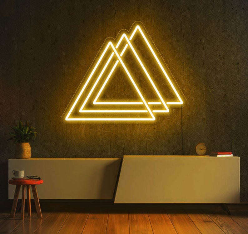 Triangle Neon Sign