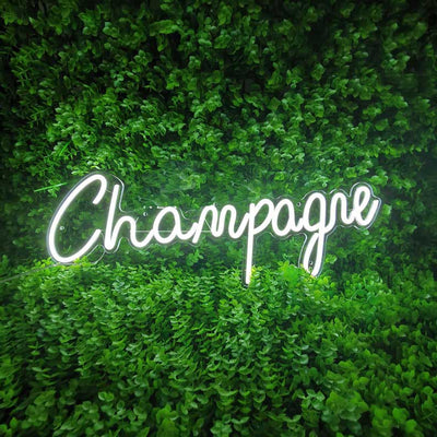 Champagne- LED Neon Sign