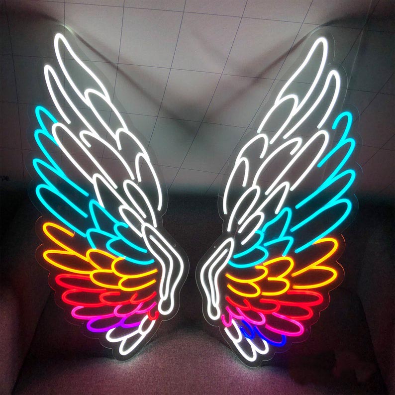 Angel Wings Neon Sign