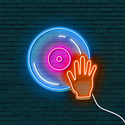 Disco DJ Bar Shop Man Cave Decor Ultra-Bright LED Neon Sign