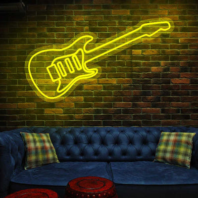 Guitar Neon Sign