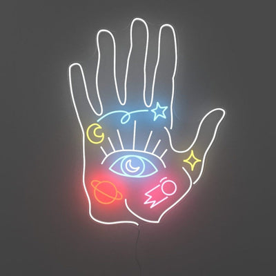 Hand Neon Sign