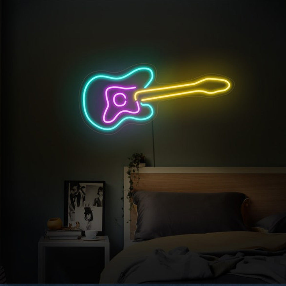 Guitar Neon Sign