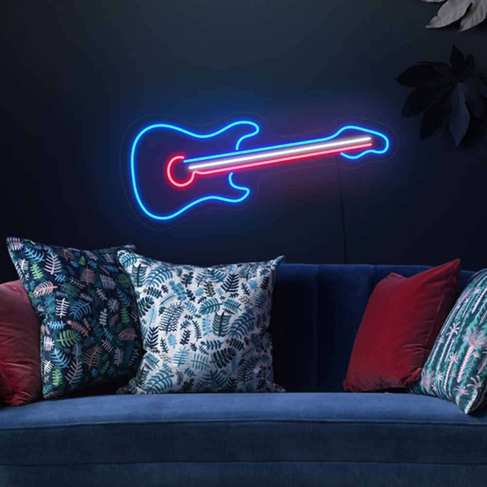 Guitar Neon Sign