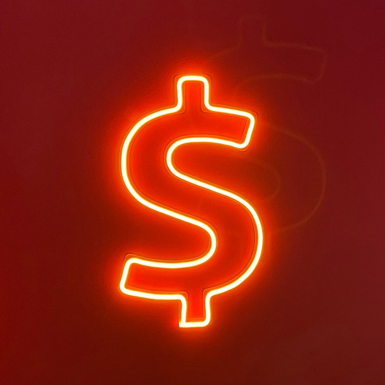 Dollar - LED Neon Sign