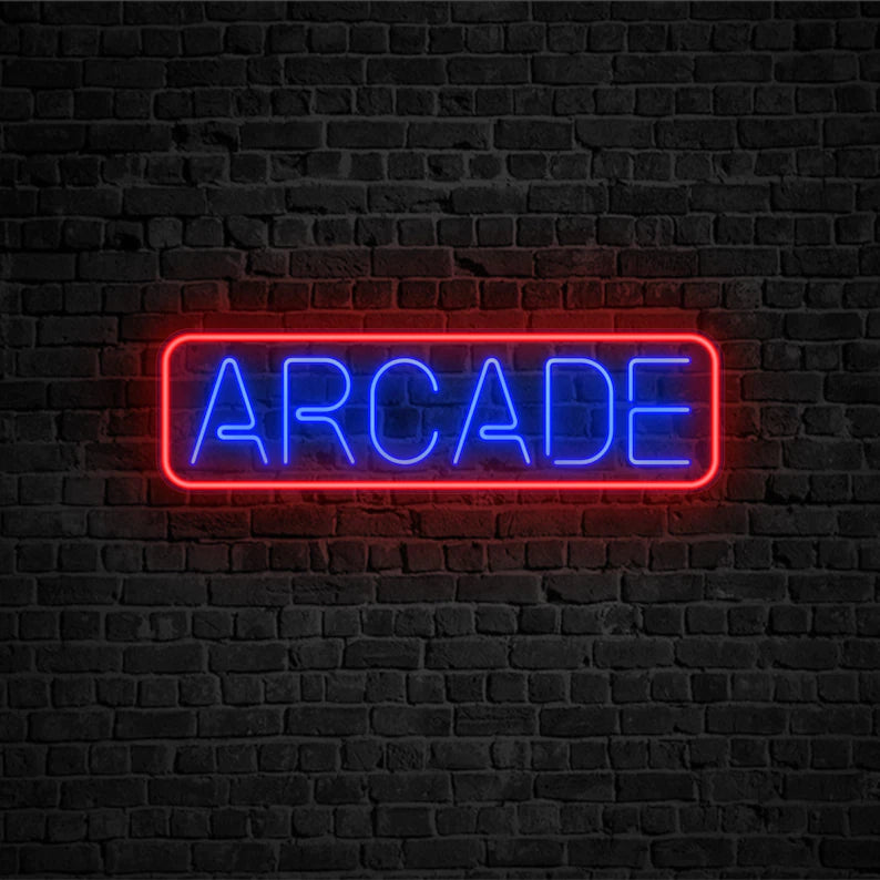 Retro Arcade Neon Sign 