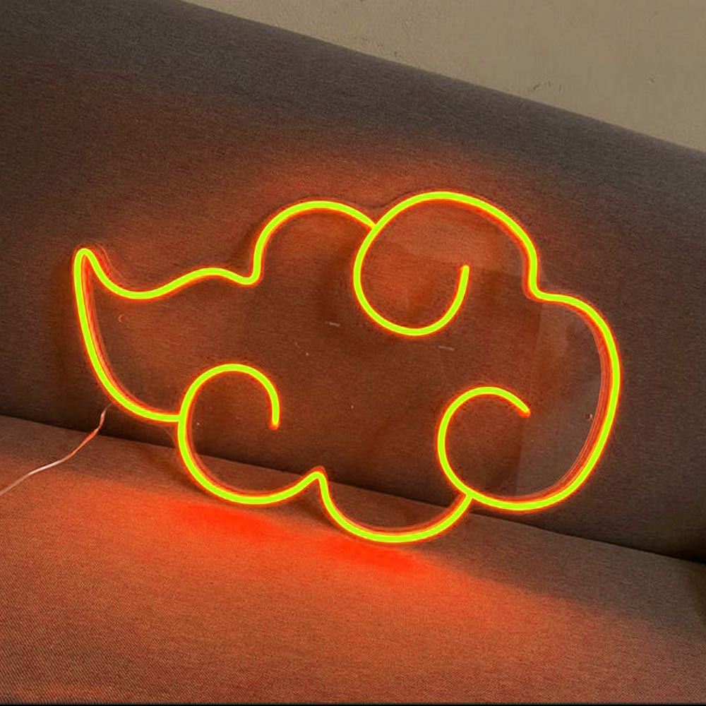 Japanese Akatsuki Neon Sign gamer Anime neon sign cloud neon sign LUCKYNEON