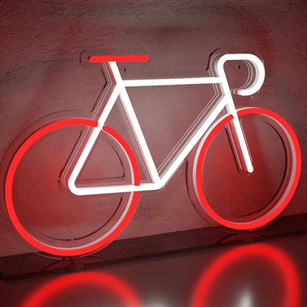 Bike LED Neon Sign, Bicycle Neon Light,