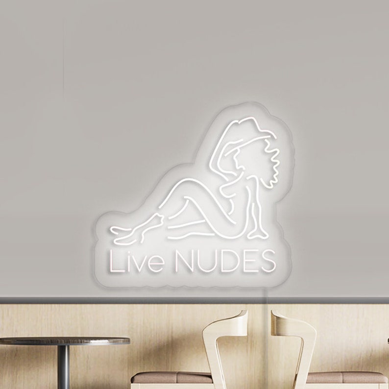 Live Nudes Neon Sign