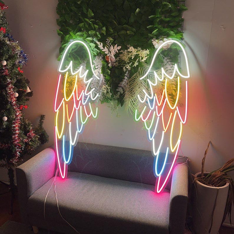 Angel Wings Neon Sign