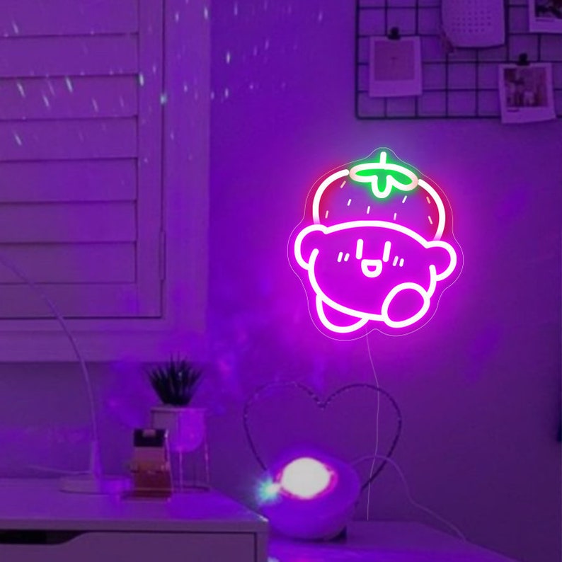 Kirby Neon Sign