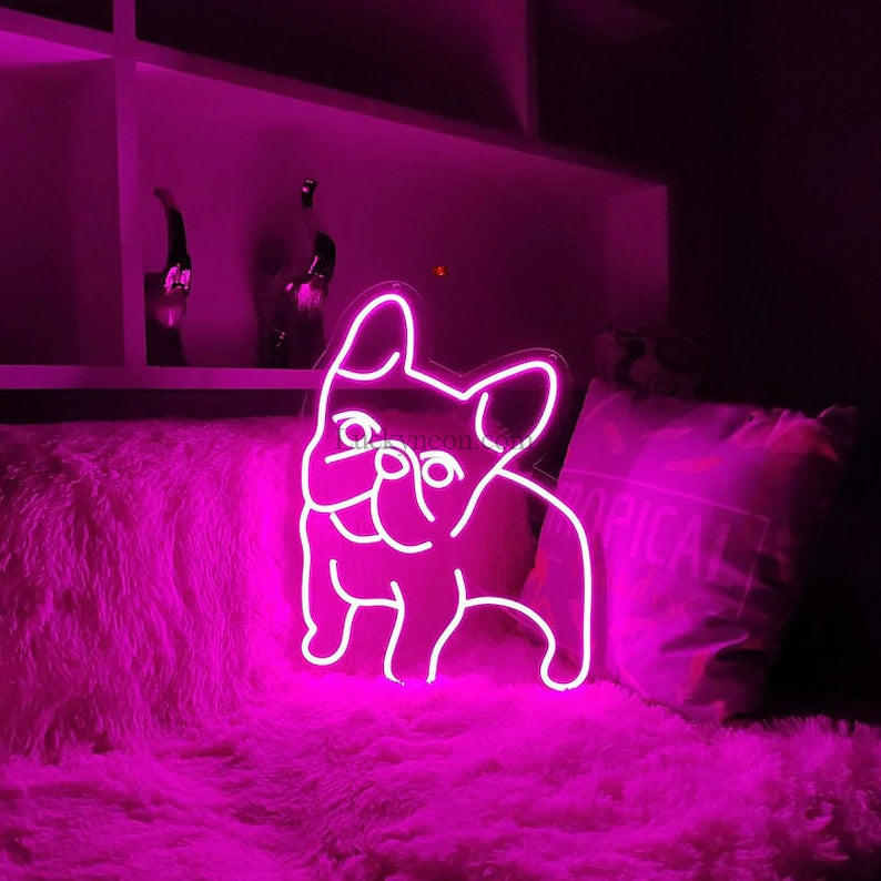 The Pug Neon Sign - Dog Neon Light