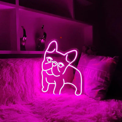 The Pug Neon Sign - Dog Neon Light
