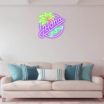 Aloha neon sign, Aloha LED Neon Sign