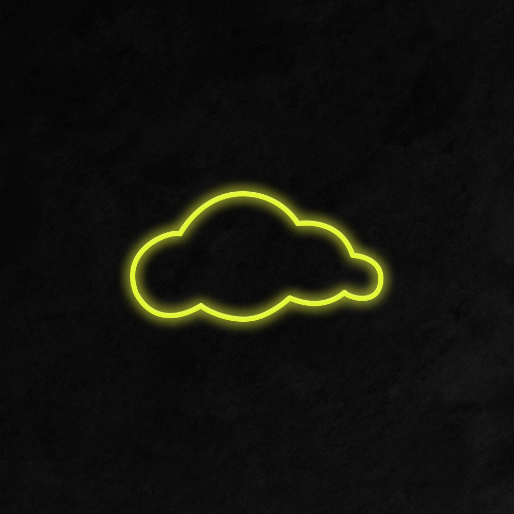 LED Neon Sign, Cloud Art, Neon For Home, Cloud, Hanging Cloud,