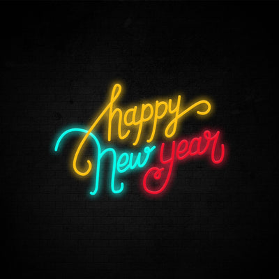 Happy New Year- LED Neon Sign