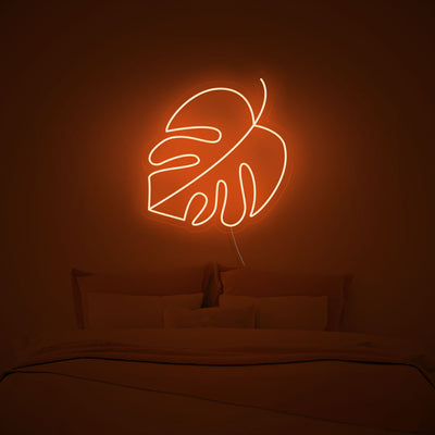 Monstera Leaf LED Neon Sign | Led neon lighting, Neon wall art, Led neon signs