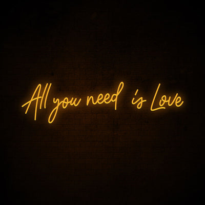 white all you need is love neon sign for wedding homemade art neon sign