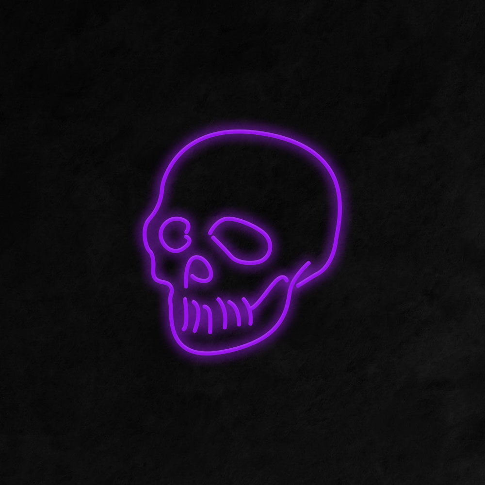 Resource Decor LED Neon Skull Light