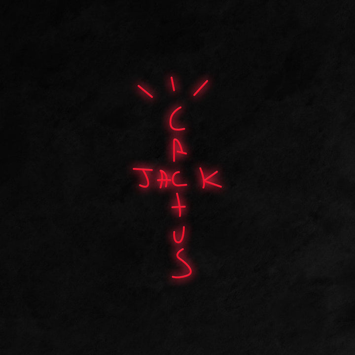 Cactus Jack - LED Neon Sign, Travis Scott LED Neon Sign Cool