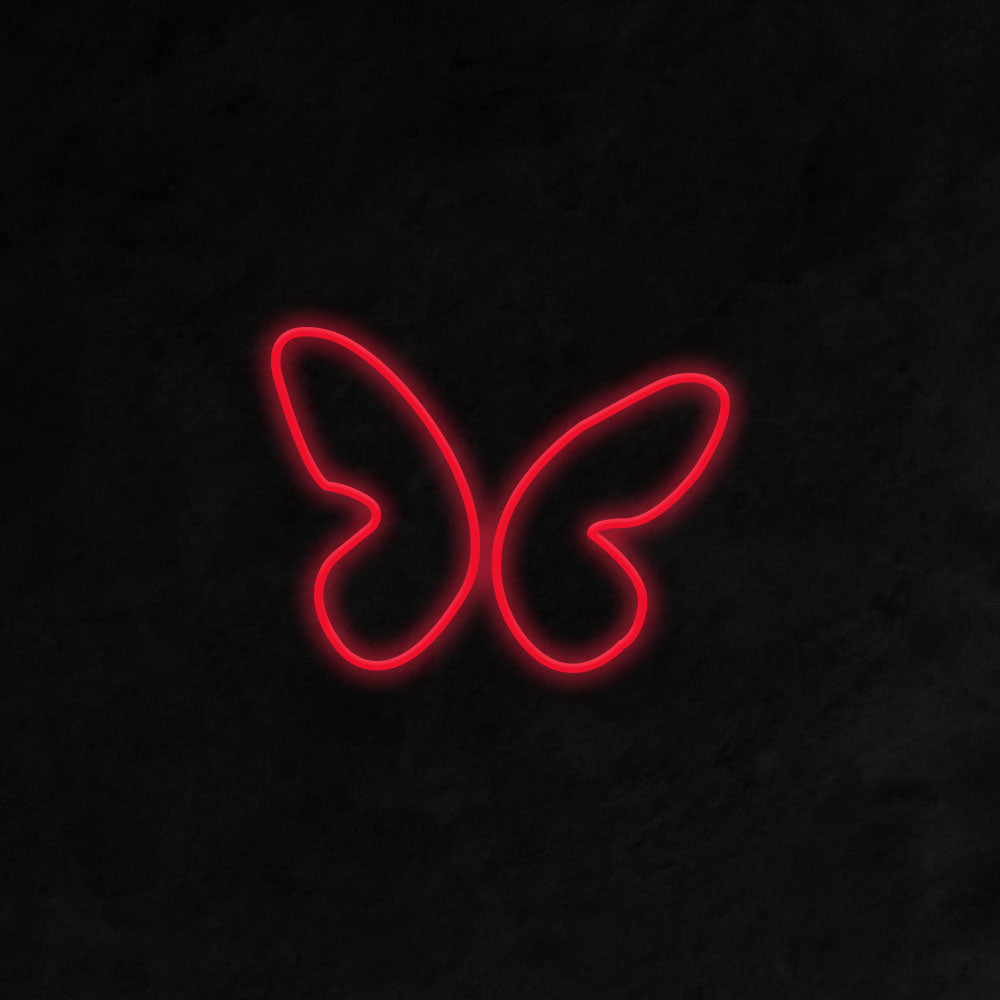 2020 Butterfly red Neon Sign